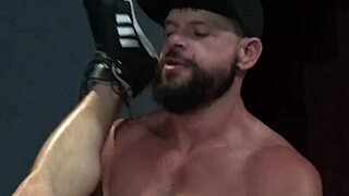 Gay Hunk Pounds Ass With Rimjob And Cumshot