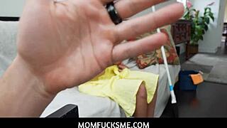 Momfucksme - Stepmom Vivianne DeSilva feels lonely, so stepson cheers her curvy body up