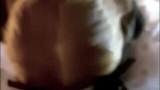 Blonde Sucks Big Cock Despite Small Tits