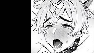 moaning during bisexual masturbation with lub leading to orgasm