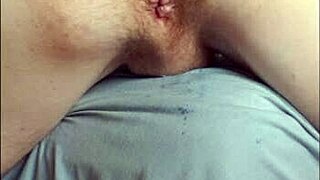 Teen 18+ Gay Twink Slut Fucks Himself With Shampoo Bottle