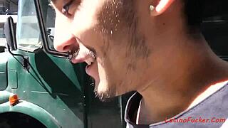 Latin gay orgy where everyone gets blown 😈