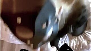 Blonde Sucks Big Cock Despite Small Tits