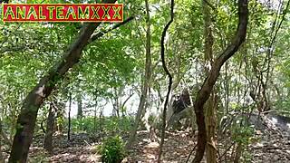 i fuked this teen big ass in public abandond land part 1, her tits r natural and cock was monsterr