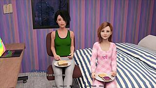 My New Memories 40 Brunette Game Session