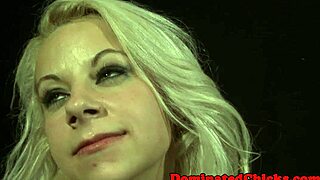 Dominated Sub Sucking Cock in Rough BDSM