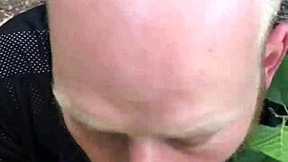 Scandic pleasure — blowjob in nature