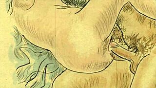 Vintage Erotic Cartoon Drawings Collection