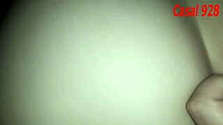 สามคนบ้านๆ เลียเมียและเพื่อนพร้อมปากเย็ด!