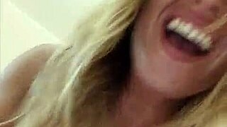 Teen 18+ Cheats On Boyfriend With Intense Orgasm