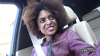 Erotic cutie gives pov blowjob and spreads twat for penetration, he whispers