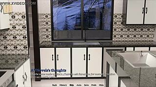 My New Memories 40 Brunette Game Session