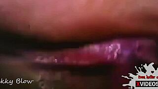 Extra close up of sensual pussy licking 😍