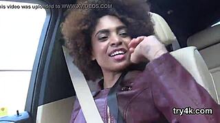 Erotic cutie gives pov blowjob and spreads twat for penetration, he whispers