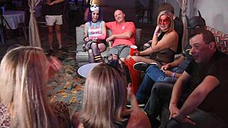 milf wife gets fucked hard at swingers party