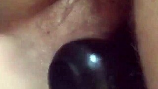 I-I train my teen 18+ ass with toys for deep anal penetration.