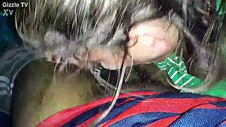 New MILF teaches teaser how to suck big black cock.