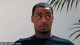 devilsfilm threesome competition leads to cum sharing in mouths