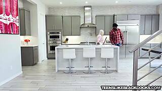 i'm the naughty maid chloe temple, deepthroating bbc for cum in mouth