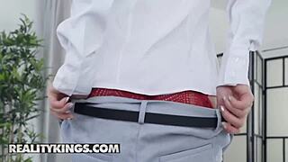 RK Prime - Rebecca Volpetti and Danny D Drive Crazy with Hardcore Action on Reality Kings.