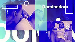 angel lima, the blonde dominatrix, dominates in SEX FETISH with big TITS