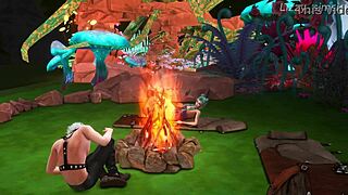 Astarion fingers horny tav and cums inside her pussy.