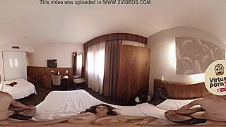Vr porn brunette fucked in hotel room?