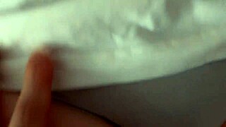 Intense fingering after creampie in crypto porn