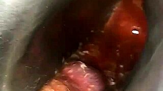 I-I train my teen 18+ ass with toys for deep anal penetration.