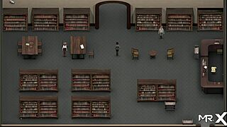 Can Mature Cartoon Slut Handle Toilet Lust in 3D Hentai Game?