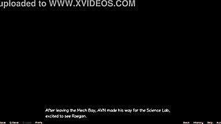 Stranded Robot Girl Gets Creampied By Monster Cock!