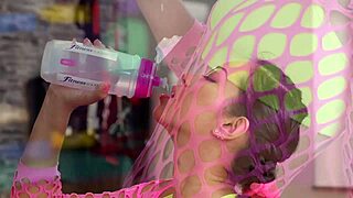 Fitness Rooms Hot Thai Babe Gets Deep Anal Creampie Workout From Big Cock