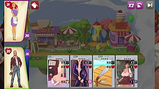 Exploring The Town Of Sins In This Anime Game