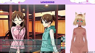 Vtuber lewdneko plays go go nippon and masturbates part 4