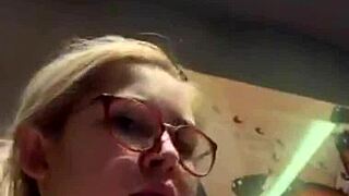 Russian slut flashes her perky tits live on Periscope.