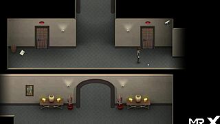 Can Mature Cartoon Slut Handle Toilet Lust in 3D Hentai Game?