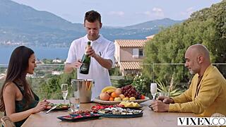 Stunning Rae Lil Black Seals Sexy Deal with Wealthy Man!