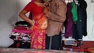 เมียคนใช้หมู่บ้านมีเซ็กซ์กับเจ้าของบ้านในวิดีโอทางการโดย localsex31