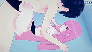 hitori got intense sex - bocchi the rock hentai