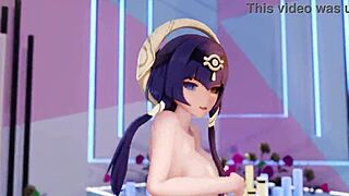 Candace MMD Anime Character Model Video