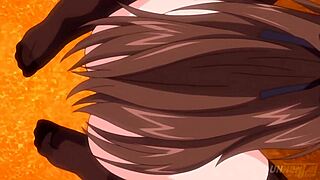 i'm the busty step mom teaching my young step daughter about sex in this hentai.