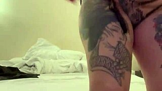 Blonde Teen Dances Seductively Bent Over