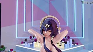 Candace MMD Anime Character Model Video