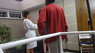 Behind the Scenes Porn with Sara Rosa and Branca de Neve!