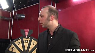 horny swinger spanked at wild party