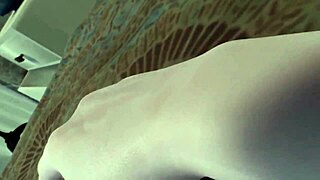 Christmas POV futanari gives blowjob and handjob.