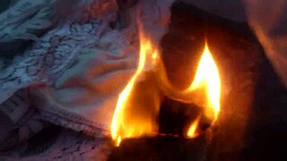 Burning panties in this russian antiporno film 🔥