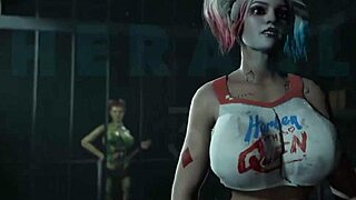 Harley with big tits ass cartoon big cock 3d anime sexy