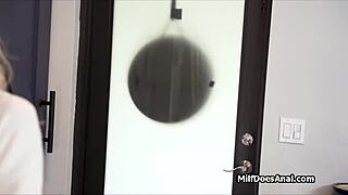 Doggystyle Anal Action with Busty Housewife Using Toys and Fingering