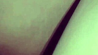 Her dripping pussy rides boyfriend's cock in closeup amateur action.